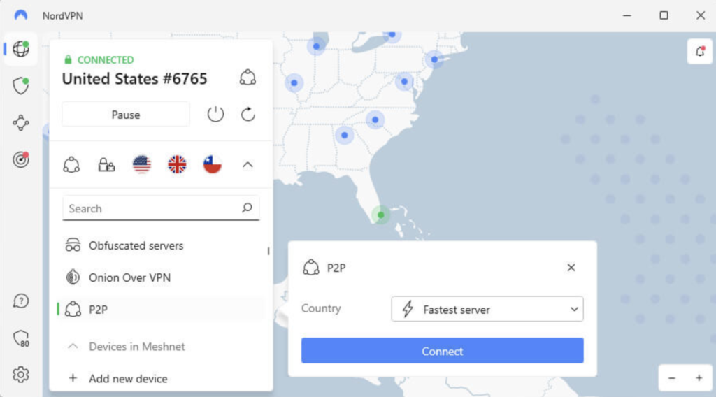 IPVanish vs NordVPN: NordVPN's streaming-friendly server options